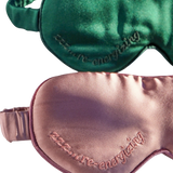 Mulberry Silk Sleep Mask & Scrunchie Set